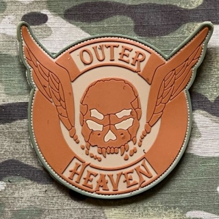 YJPF Metal Gear Solid - Outer Heaven PVC Patch - Multicam - nášivka