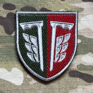 Ukrajina Military Velcro Patch 77th Airmobile Brigade - Color - nášivka