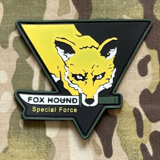 YJPF Fox Hound Special Force PVC Patch - Yellow - nášivka