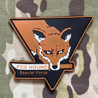 YJPF Fox Hound Special Force PVC Patch - Brown - nášivka