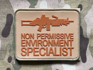 YJPF Non Permissive Environment Specialist PVC Patch - Multicam - nášivka