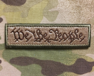NoName We The People Tape Patch nášivka