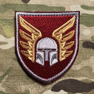 Ukrajina Military Velcro Patch 46th Airmobile Brigade - Color - ver.2 - nášivka