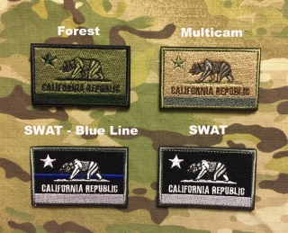 NoName California Flag Patch nášivka