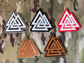 YJPF Viking Valknut PVC Patch - nášivka