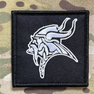 YJPF Seal Team Viking Patch - Black - nášivka
