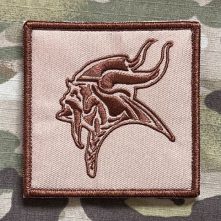YJPF Seal Team Viking Patch - Desert - nášivka