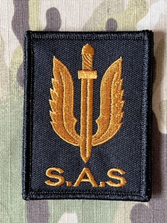 YJPF SAS Patch - Black - nášivka