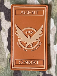 YJPF SHD Agent - O-NGST PVC Patch - Desert - nášivka