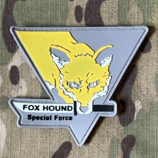 YJPF Fox Hound Special Force PVC Patch - Color/Grey - nášivka