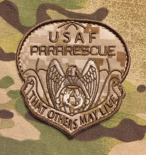 USAF Pararescue Patch nášivka Desert Digital