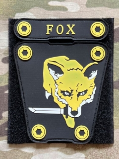 YJPF Fox Hound Set PVC Patch - ver.1 - Yellow - nášivka