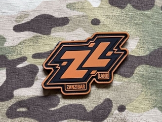 YJPF Metal Gear Solid - Zanzibar Land PVC Patch - Brown/Black - nášivka