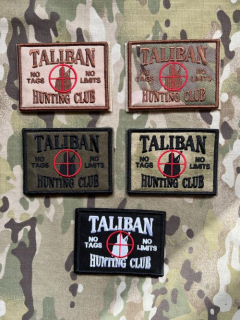 YJPF Taliban Hunting Club Patch - nášivka