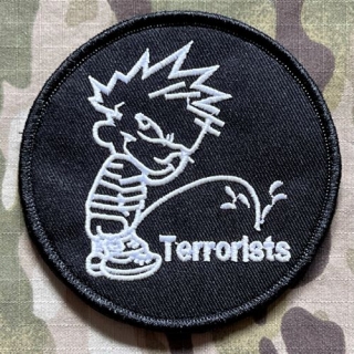 YJPF Douse the Terrorism Patch - Black - nášivka