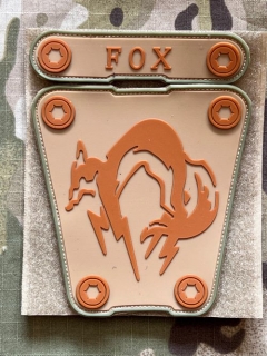 YJPF Fox Hound Set PVC Patch - ver.2 - Multicam - nášivka