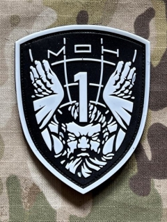 YJPF Metal of Honor - Atlas PVC Patch - GID - nášivka