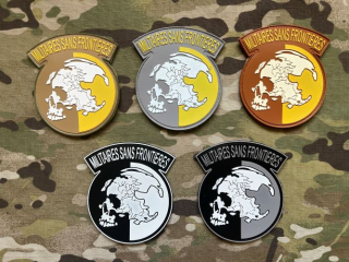 YJPF Metal Gear Solid - Militaires Sans Frointieres PVC Patch - nášivka