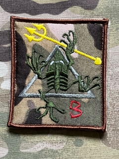 YJPF Seal Team 3 Patch - Multicam - nášivka