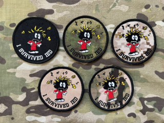 YJPF I Survived IED Patch - ver.1 - nášivka