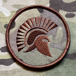 YJPF Spartan Helm Patch - Multicam - nášivka