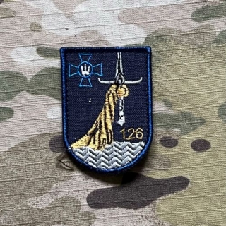 Ukrajina Military Velcro Patch 126th Separate Territorial Defense brigade - Odesa - nášivka
