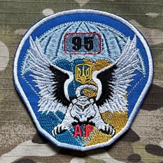 Ukrajina Military Patch 95th Air Assault Brigade - Color - nášivka