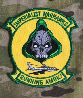 USAF RC-135 Imperialist Warhawks Running Amok Patch nášivka