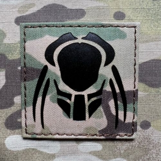 TF LaserCut Patch Predator Infra - Large - Multicam - nášivka
