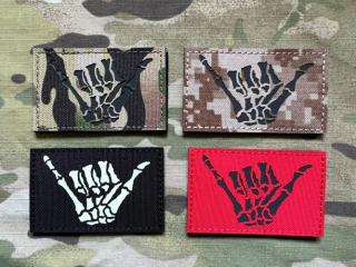 NoName Shaka Bone LaserCut Patch - nášivka