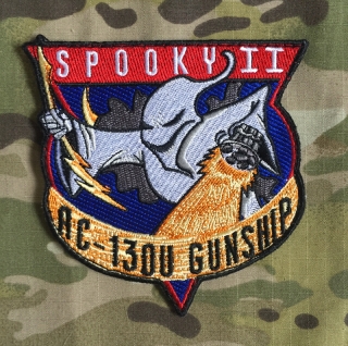 USAF AC-130U Gunship Spooky II Patch nášivka