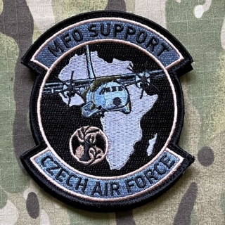 Czech Patch Czech Air Force - MFO Support - Black - nášivka