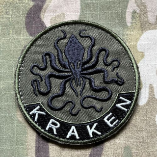 Ukrajina Military Velcro Patch SOF Regiment KRAKEN - nášivka