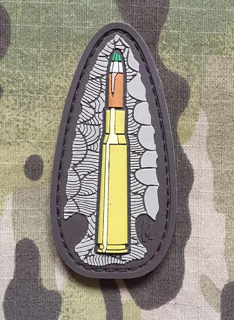 MAXPEDITION .50 Cal Evolution Patch - Arid nášivka