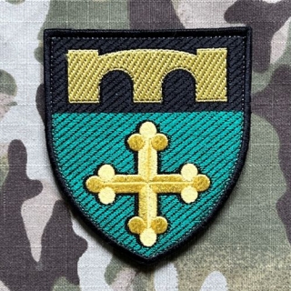 Ukrajina Military Velcro Patch 91st Separate Operational Support Regiment - Color - nášivka