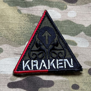 Ukrajina Military Velcro Patch SOF Regiment KRAKEN - nášivka