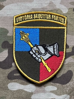 Ukrajina Military Velcro Patch Command of the Ground Forces - Color/Olive - ver.1 - nášivka