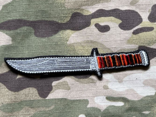 NoName Knife- Ka-Bar Patch - nášivka