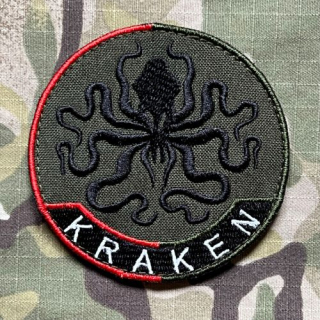 Ukrajina Military Velcro Patch SOF Regiment KRAKEN - nášivka