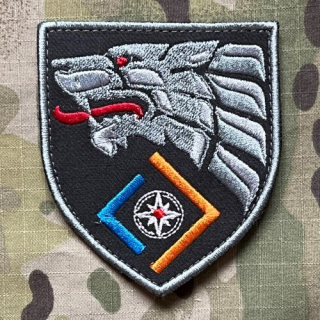 Ukrajina Military Velcro Patch Special Operation Forces Command SOF Ukraine - Color - nášivka
