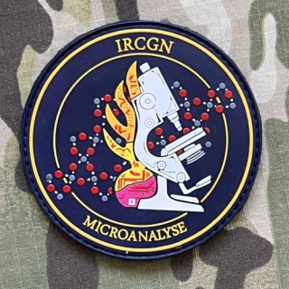PoliceFirePatches France Gendarmerie Nationale IRCGN Microanalyse PVC - nášivka