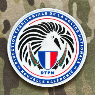 PoliceFirePatches France Police Nationale Direction Territoriale de la Police Nationale - Nouvelle Calédonie PVC - nášivka