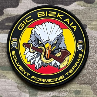 PoliceFirePatches Spain Guardia Civil - GIC Bizkaia PVC - nášivka 