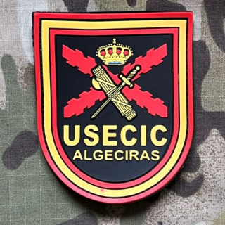 PoliceFirePatches Spain Guardia Civil - USECIC - Algeciras PVC - nášivka 