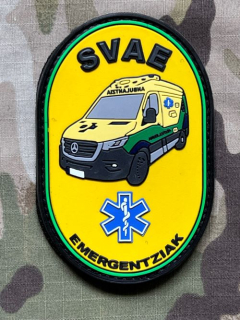 PoliceFirePatches Spain Emergentziak - SVAE - nášivka 