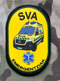 PoliceFirePatches Spain Emergentziak - SVA - DYA - nášivka 