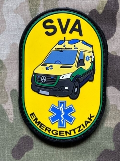 PoliceFirePatches Spain Emergentziak - SVA - nášivka 