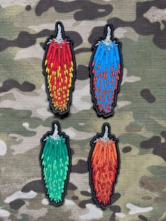 NoName Grape of Bullets PVC Patch - nášivka