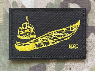 NoName FOG Canoe Club Patch - Yellow - nášivka
