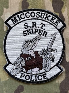 NoName Miccosukee Police - SRT Sniper Patch - nášivka